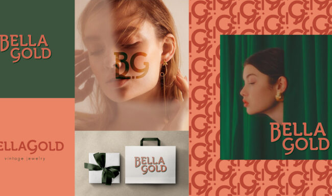 identité visuelle bijoux bella gold