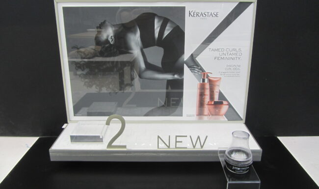 PLV kerastase, merchandising