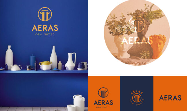 présentation identité visuelle et logo aeras